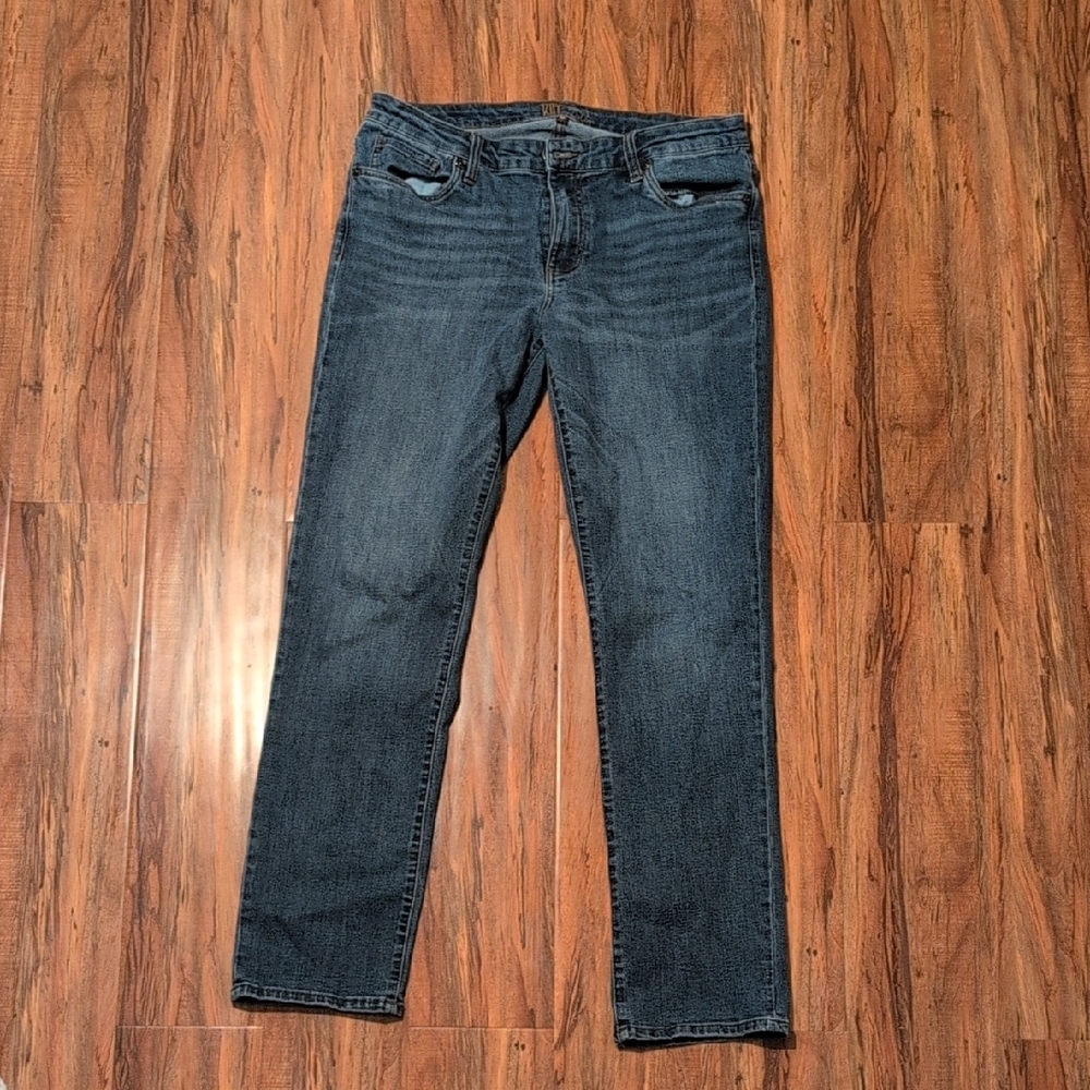 Kut from the Kloth Blue Straight Denim Jeans